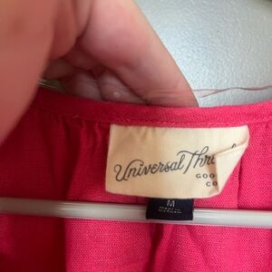 Universal Thread Short Sleeve Linen Dress